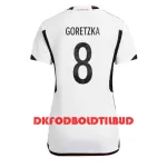 Tyskland Leon Goretzka 8 Fodboldtrøje Dame Hjemmebane VM 2022