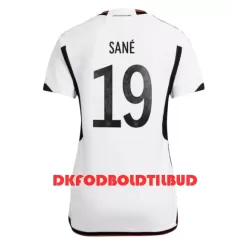 Tyskland Leroy Sané 19 Fodboldtrøje Dame Hjemmebane VM 2022 Tyskland Leroy Sané 19 Fodboldtrøje Dame Hjemmebane VM 2022