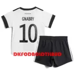 Tyskland Serge Gnabry 10 Fodboldtrøje Børn Hjemmebane VM 2022