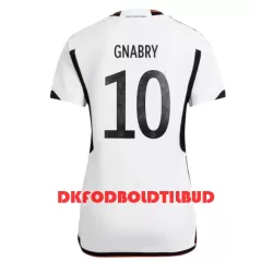 Tyskland Serge Gnabry 10 Fodboldtrøje Dame Hjemmebane VM 2022
