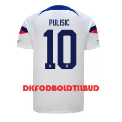 USA Christian Pulisic 10 Fodboldtrøje Herre Hjemmebane VM 2022