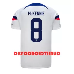 USA Weston McKennie 8 Fodboldtrøje Herre Hjemmebane VM 2022 USA Weston McKennie 8 Fodboldtrøje Herre Hjemmebane VM 2022