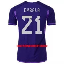 Argentina DYBALA 21 Fodboldtrøje Herre Udebane VM 2022