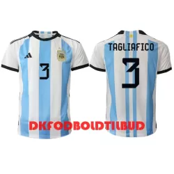 Argentina Nicolas Tagliafico 3 Fodboldtrøje Herre Hjemmebane VM 2022 Argentina Nicolas Tagliafico 3 Fodboldtrøje Herre Hjemmebane VM 2022