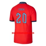 England FODEN 20 Fodboldtrøje Herre Udebane VM 2022