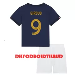 Frankrig Olivier Giroud 9 Fodboldtrøje Børn Hjemmebane VM 2022 Frankrig Olivier Giroud 9 Fodboldtrøje Børn Hjemmebane VM 2022