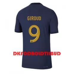 Frankrig Olivier Giroud 9 Fodboldtrøje Herre Hjemmebane VM 2022 Frankrig Olivier Giroud 9 Fodboldtrøje Herre Hjemmebane VM 2022