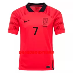 Sydkorea H M SON 7 Fodboldtrøje Herre Hjemmebane VM 2022