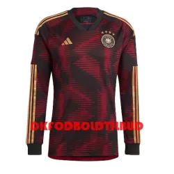 Tyskland Fodboldtrøje Herre Udebane VM 2022 Langærmet