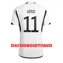 Tyskland Mario Gotze 11 Fodboldtrøje Herre Hjemmebane VM 2022