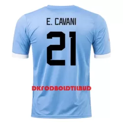 Uruguay E. CAVANI 21 Fodboldtrøje Herre Hjemmebane VM 2022