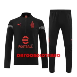 AC Milan Trænings Sweatshirt Herre 2022-23 Sort AC Milan Trænings Sweatshirt Herre 2022-23 Sort
