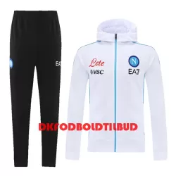Napoli Træningsjakke Hættedragt Herre 2022-23 Hvid Napoli Træningsjakke Hættedragt Herre 2022-23 Hvid