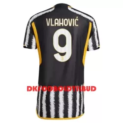 Juventus Vlahovic 9 Fodboldtrøje Herre Hjemmebane 23/24