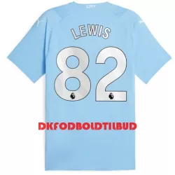 Manchester City Lewis 82 Fodboldtrøje Herre Hjemmebane 23/24