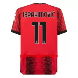 AC Milan Ibrahimovic 11 Fodboldtrøje Børn Hjemmebane 23/24