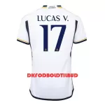 Real Madrid Lucas V. 17 Fodboldtrøje Herre Hjemmebane 23/24