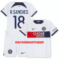 Paris Saint-Germain R.Sanches 18 Fodboldtrøje Børn Udebane 23/24