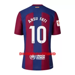 FC Barcelona Ansu Fati 10 Fodboldtrøje Børn Hjemmebane 23/24