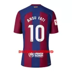 FC Barcelona Ansu Fati 10 Fodboldtrøje Herre Hjemmebane 23/24