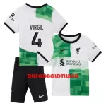 Liverpool Virgil 4 Fodboldtrøje Børn Udebane 23/24