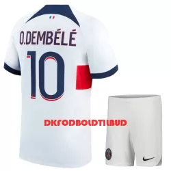 Paris Saint-Germain Dembele 10 Fodboldtrøje Børn Udebane 23/24