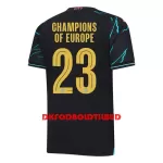 Manchester City Champions of Europe Fodboldtrøje Herre Tredje 23/24