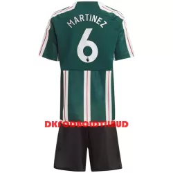 Manchester United Martinez 6 Fodboldtrøje Børn Udebane 23/24