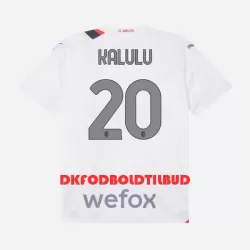 AC Milan Kalulu 20 Fodboldtrøje Børn Udebane 23/24