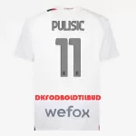AC Milan Pulisic 11 Fodboldtrøje Herre Udebane 23/24
