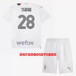AC Milan Thiaw 28 Fodboldtrøje Børn Udebane 23/24