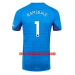 Arsenal Ramsdale 1 Målmandstrøje Herre Udebane 23/24