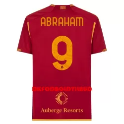 AS Roma Abraham 9 Fodboldtrøje Herre Hjemmebane 23/24