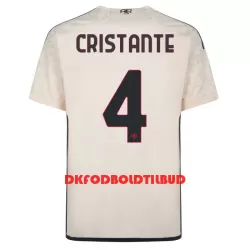 AS Roma Cristante 4 Fodboldtrøje Herre Udebane 23/24