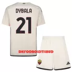 AS Roma Dybala 21 Fodboldtrøje Børn Udebane 23/24