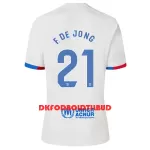 FC Barcelona Frenkie de Jong 21 Fodboldtrøje Herre Udebane 23/24