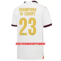 Manchester City Champions of Europe Fodboldtrøje Herre Udebane 23/24