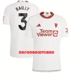 Manchester United Bailly 3 Fodboldtrøje Herre Tredje 23/24