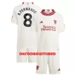 Manchester United Bruno Fernandes 8 Fodboldtrøje Børn Tredje 23/24