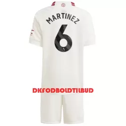 Manchester United Martinez 6 Fodboldtrøje Børn Tredje 23/24