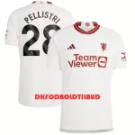 Manchester United Pellistri 28 Fodboldtrøje Herre Tredje 23/24
