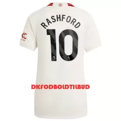 Manchester United Rashford 10 Fodboldtrøje Dame Tredje 23/24