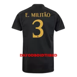 Real Madrid E. Militão 3 Fodboldtrøje Herre Tredje 23/24