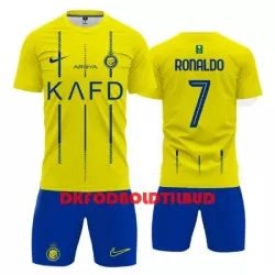 Al-Nassr FC Ronaldo 7 Fodboldtrøje Børn Hjemmebane 23/24