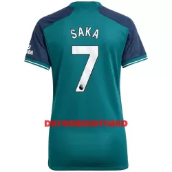 Arsenal Saka 7 Fodboldtrøje Dame Tredje 23/24