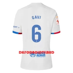 FC Barcelona Gavi 6 Fodboldtrøje Børn Udebane 23/24