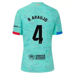 FC Barcelona R. Araujo 4 Fodboldtrøje Herre Tredje 23/24