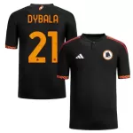 AS Roma Dybala 21 Fodboldtrøje Herre Tredje 23/24