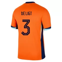 Holland De Ligt 3 Fodboldtrøje Herre Hjemmebane EM 2024