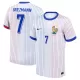 Frankrig Griezmann 7 Fodboldtrøje Herre Udebane EM 2024 Frankrig Griezmann 7 Fodboldtrøje Herre Udebane EM 2024